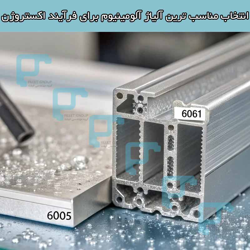 انتخاب مناسب ترین آلیاژ آلومینیوم برای فرآیند اکستروژن شما