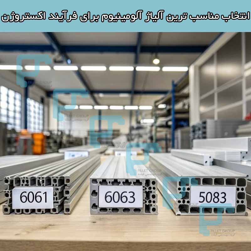 انتخاب مناسب ترین آلیاژ آلومینیوم برای فرآیند اکستروژن شما