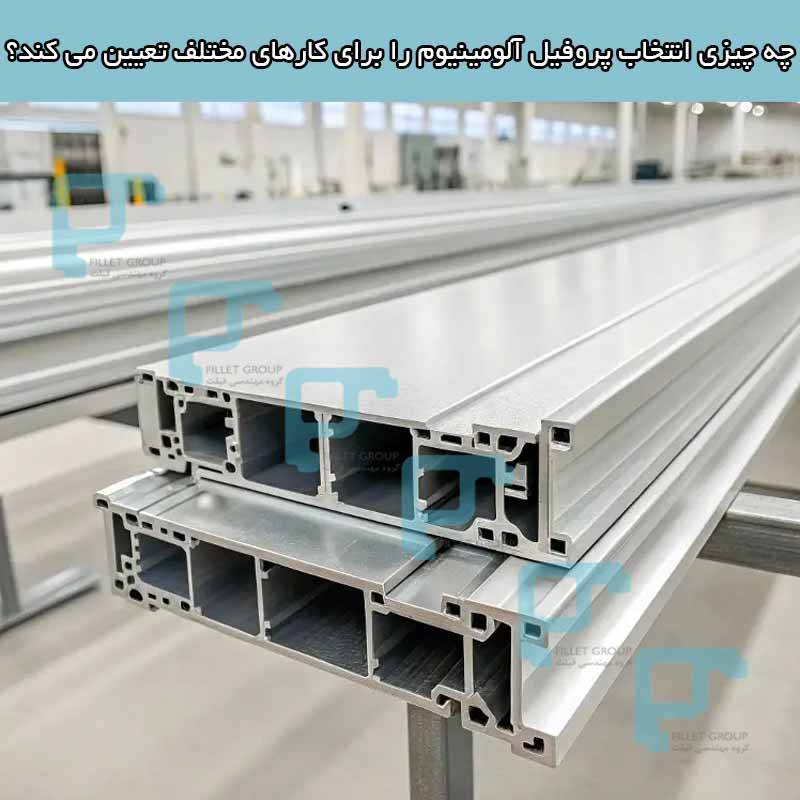 چه چیزی انتخاب پروفیل آلومینیوم را برای کارهای مختلف تعیین می کند؟