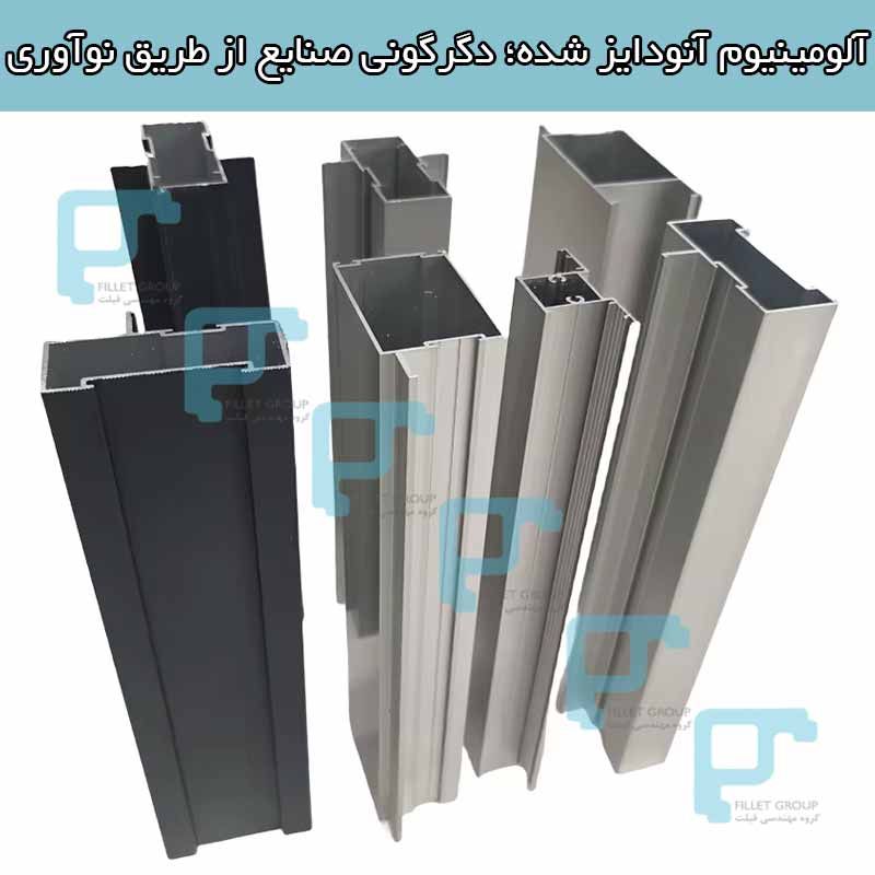 آلومینیوم آنودایز شده؛ دگرگونی صنایع از طریق نوآوری