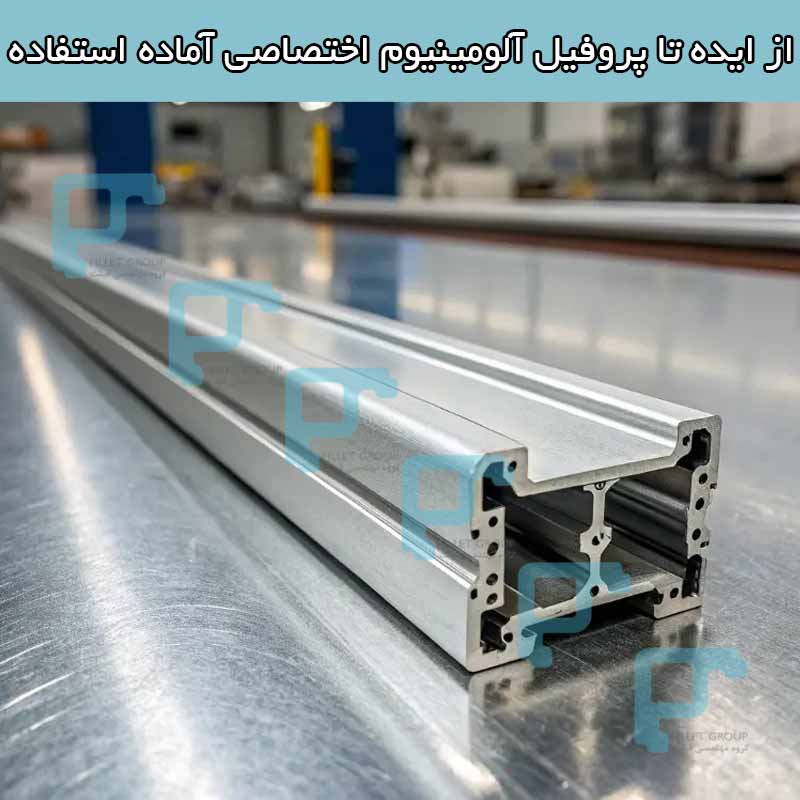 از ایده تا پروفیل آلومینیوم اختصاصی آماده استفاده