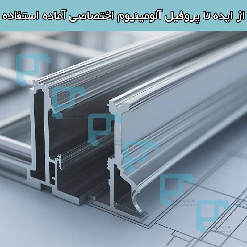 از ایده تا پروفیل آلومینیوم اختصاصی آماده استفاده